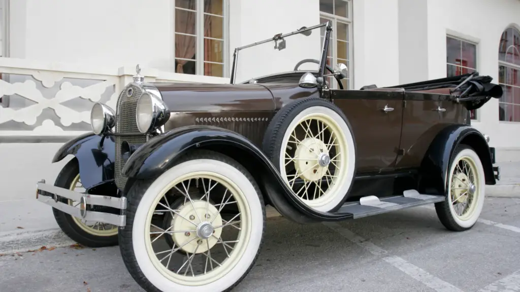 Old-school Black Car